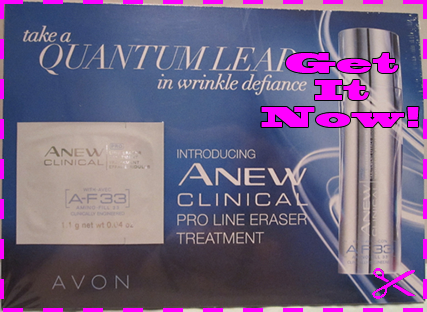 Avon Anew Clinical Pro Line Eraser Treatment Free Sample
