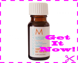 Free Sample of Moroccanoil Treatment Light