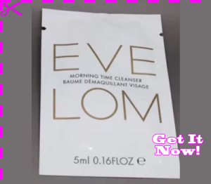 Picture of my EVE LOM Morning Time Cleanser Free Sample