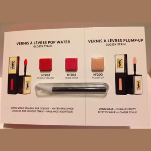 Picture of YLS Vernis A Levres Pop Water and Plump Up Free Sample