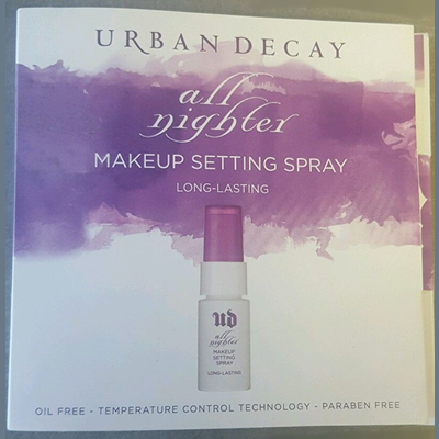 Picture of Urban Decay All Nighter Makeup Setting Spray Sample