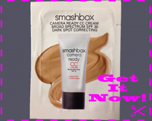 Free Sample of Smashbox Camera Ready CC Cream