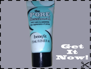 Free Sample of Benefit Porefessional Deluxe
